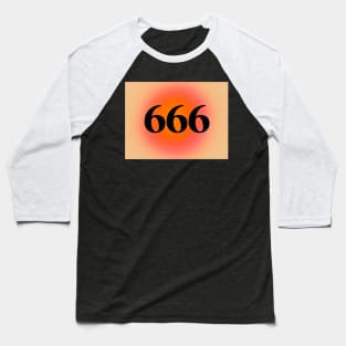 666 Angel Numbers Baseball T-Shirt